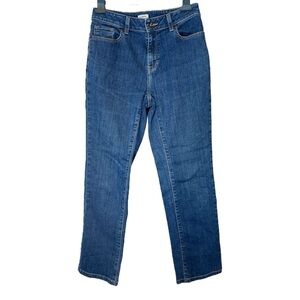 L.L. Bean Classic Fit Straight Leg Denim Jeans Size 6 Reg